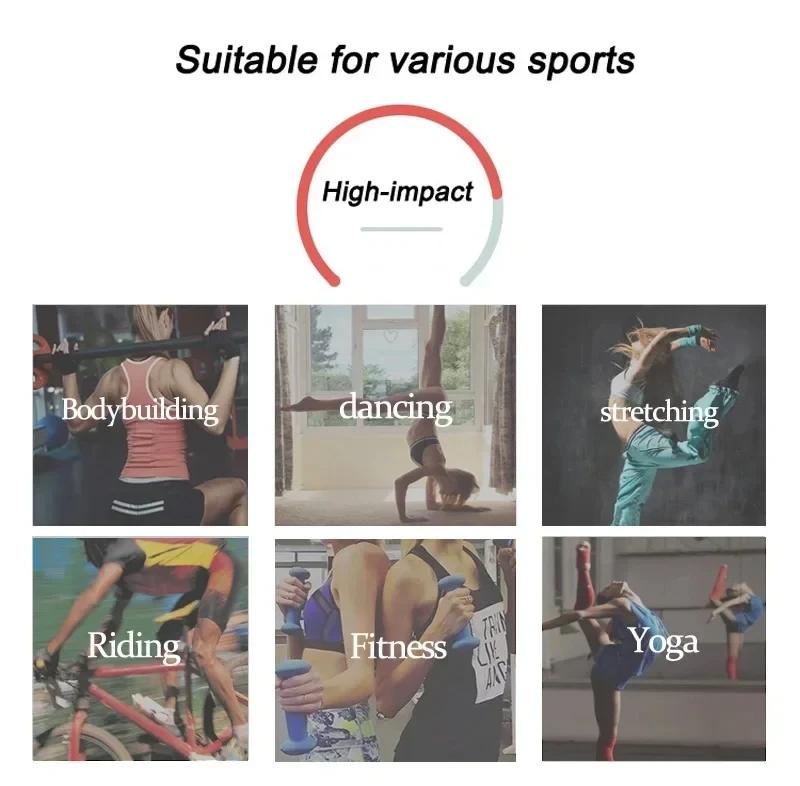 Product Introduction of Women's sports and fitness bra bra shockproof quick-drying bodybuilding small tank tops 5