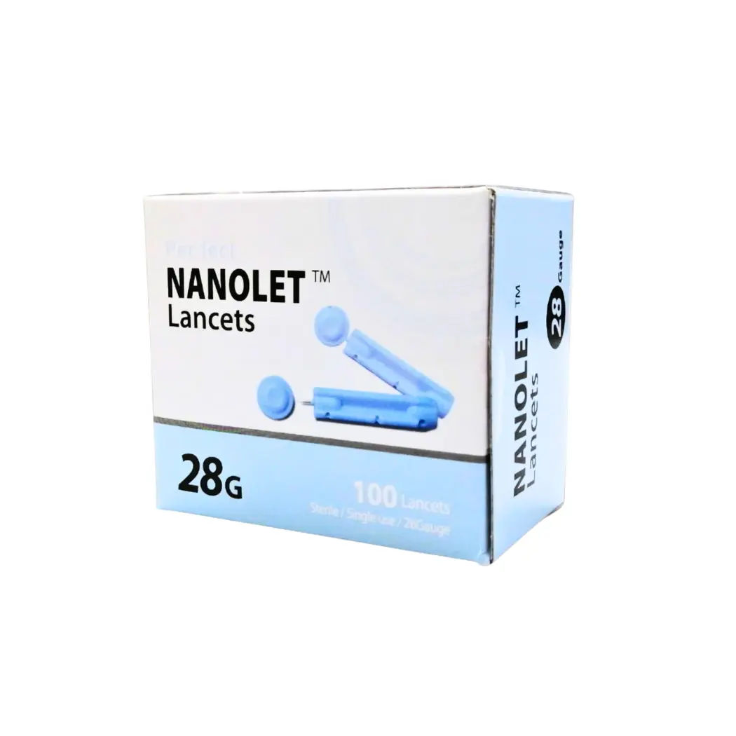 Gmate General Lancet, 100s/ 200s/ 300s. For blood sugar testing/ finger prick glucose test. Diabetes test needles