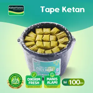 Tape Ketan Ciremai isi 100 Fresh & Legit by Kufood Factory