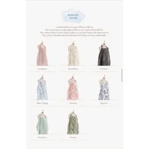 cottonseeds nursing cover|| penutup menyusui