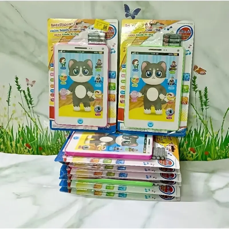 IPAD mèo tôm thông minh dành cho bé(hát kể truyện,thơ) Đồ Chơi Toys Pin 3