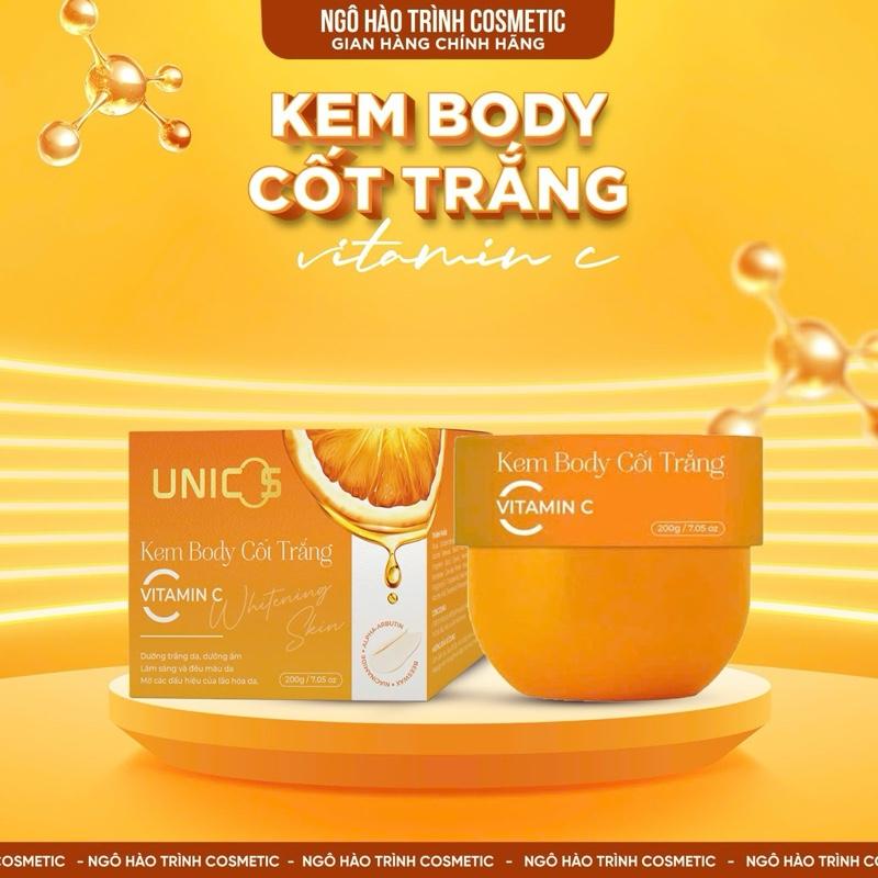 KEM BODY CỐT TRẮNG VITAMIN C (kích trắng mạnh)  Làm Đẹp Da - Dưỡng Da Body