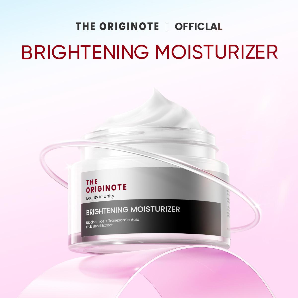 The Originote Brightening Moisturizer มอยเจอร์ไรเซอร์ ไบรท์เทรนนิ่ง ครีม ครีมทาหน้า มอยเจอร์ไรเซอร์