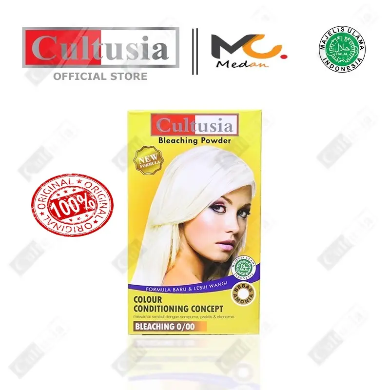 CULTUSIA Hair Color Cat Rambut Semir Pewarna Permanen 30ml 1