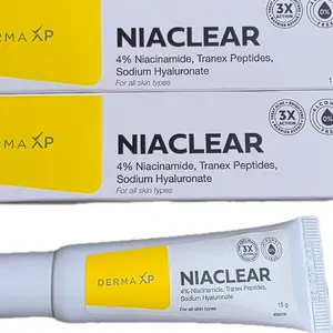 BUNDLING ISI 4 niaclear derma xp niacinamide 4% tube 15g Berjerawat Wajah Treatment Hyaluronic