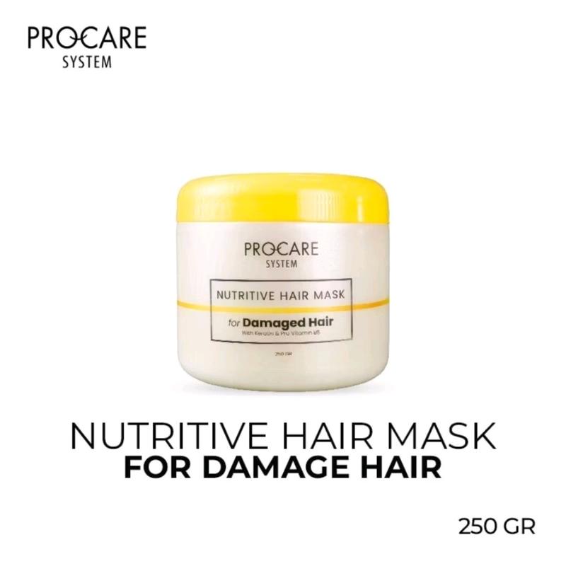 Rudy Hadisuwarno Procare System Masker Rambut Kering dan Rusak 230gr dengan Keratin dan Pro Vitamin B5 - Melembutkan , conditioner 0