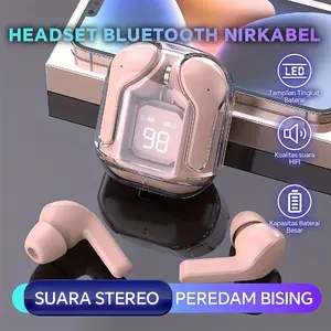 Earphone Headset Bluetooth XT16 Ultrapods 5.3 Headset HiFi HD LED Display