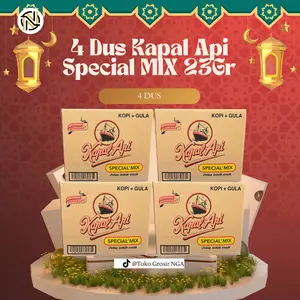 -[TK SINGA X UMUM 4.4]- 4 // 6 // 10 // 12 DUS KOPI KAPAL API ABC MOCACINO LUWAK INDOCAFE