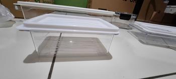 Product Review of 【TEC】NAIZA Kotak Penyimpanan Makanan Kulkas Storage Box Fridge Food Kotak penyimpanan Kulkas Makanan Freezer Sayuran Buah Daging Fridge Organizer Perapi Dapur Toples Makanan Tupperwear Putih Storage Box Penyimpanan from C**a D**i 0