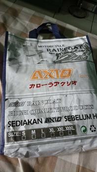 Product Review of Jas Hujan Axio Navy Original Bahan Lebih Tebal Waterproof High Protection Biru from E** M**i 0