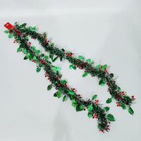 Gambar Slinger Natal Daun Cherry 1.8m Hiasan Tinsel Dekor Pesta Hiasan Parcel Ornamen Natal Harga Grosir Murah - Daun Cherry Merah dari MadisonShop Kota Administrasi Jakarta Barat 5 Tokopedia