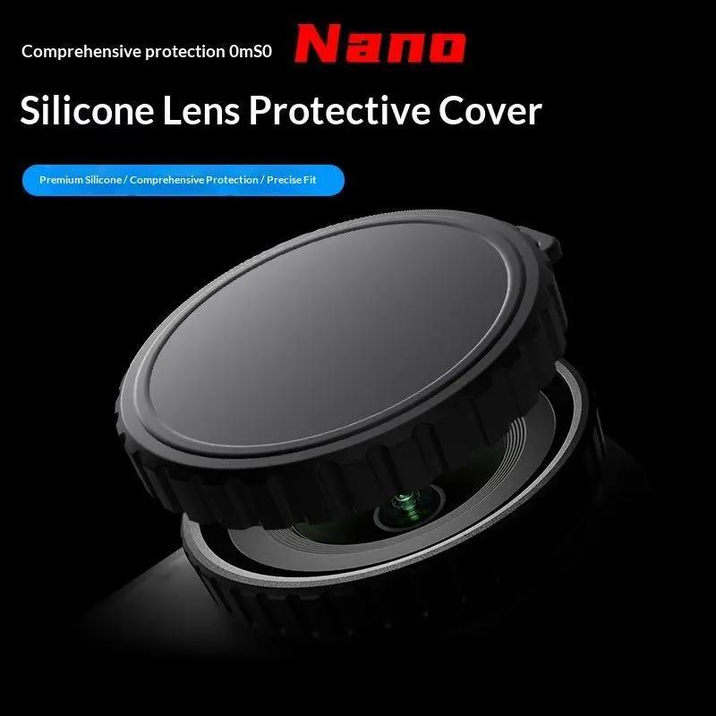 Ống Kính Máy Ảnh Mềm Silicone Bảo Vệ Bìa Sốc Thấm Bụi Phổ Nắp Ống Kính Cho Không Gương Máy Ảnh Studio Chụp