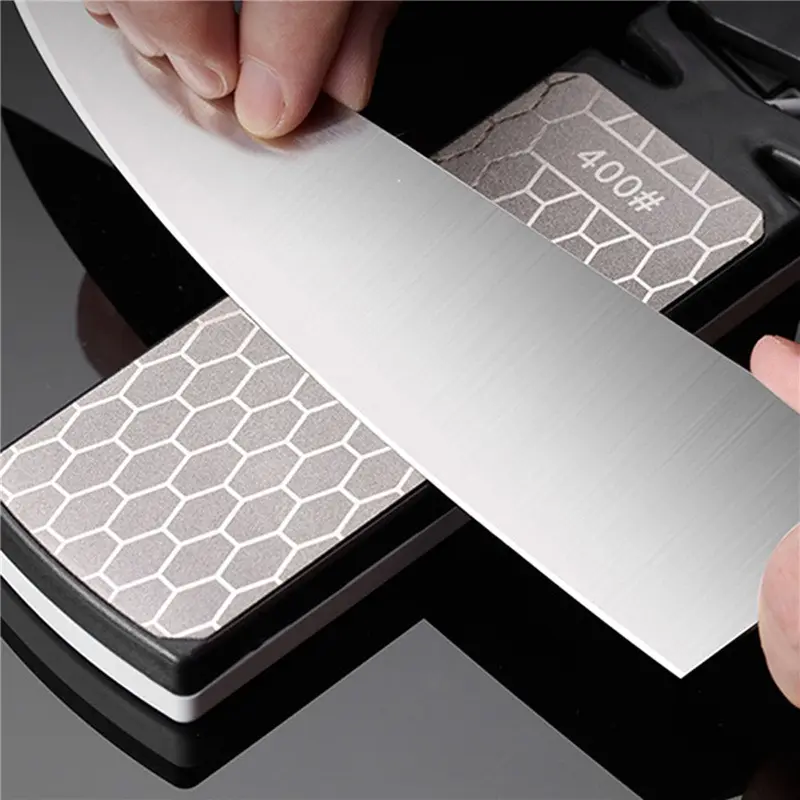 5 in 1 Sharpening Stone Lapping Plate Rod Knife Scissors Sharpener Double-Sided Kitchen Grinding Tools
