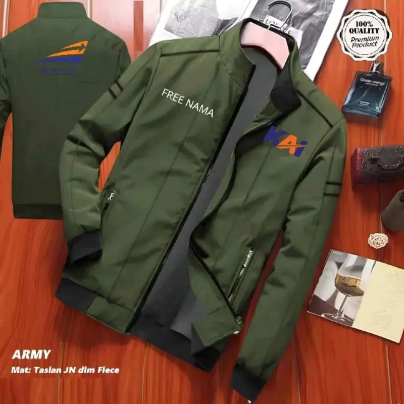 JAKET CUSTOM  RUBY WATERPROOF JAKET BOLAK BALIK FREE NAMA 5