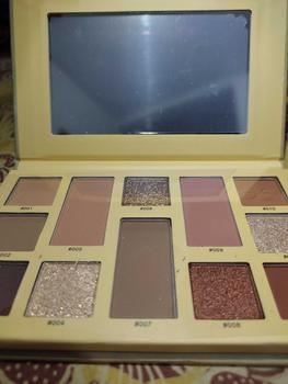 Product Review of urracx Eyeshadow Palette Flower Language 12 Colors FacePalette Elegant Kosmetik(13.5g) from A**a 0