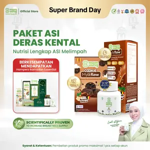 [MALL DAY] Mom Uung Paket ASI Deras & Kental - ASI Booster + Susu Mylkflow 5 Sachet + Cookie Mylkflow - Pelancar ASI Halal BPOM