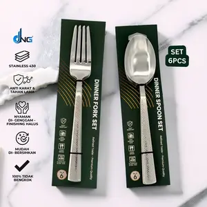 [1PACK 6PCS] Sendok Makan SUPER PREMIUM SMP78 DNG