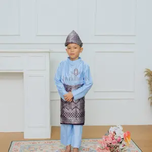 FullSet Baju Kurung Melayu Anak Laki Laki (SUDAH TERMASUK TANJAK & SONGKET)