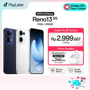 OPPO Reno13 5G 12GB/256GB [80W SUPERVOOC 5600mAh Battery, IP69 Water Resistance: Underwater Photography, AI Livephoto]