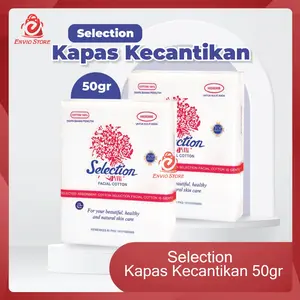 ENVIO - Selection Kapas Kecantikan 50gr - Kapas Selection / Kapas Pembersih