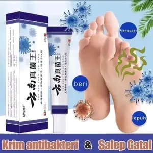 Yunan Obat Kaki Rayapan dan Bau Krim Pengelupas Kulit Mati Kaki Pembersih Obat Kapalan Tumit Pecah Pecah Original Antibakteri & Salep Gatal Beri Lepuh