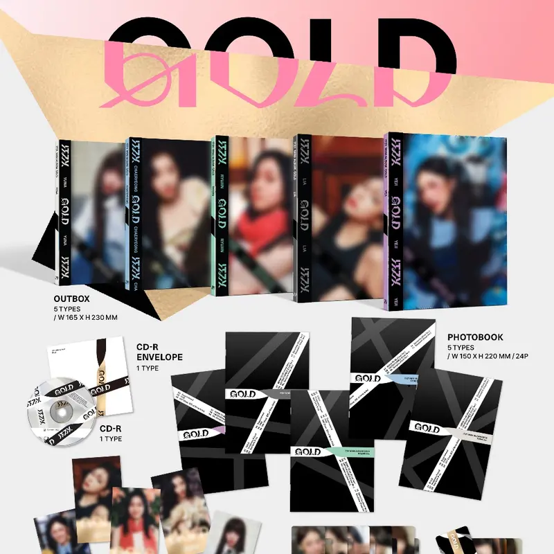 ITZY - Gold (Digipack Ver.) 1