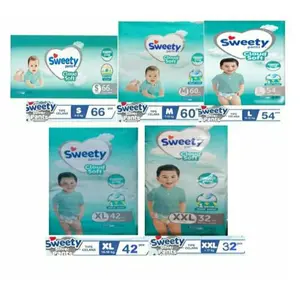 Sweety Silver Pants S48/S66/M60/L44/L54/XL44/XXL36 Popok Bayi celana