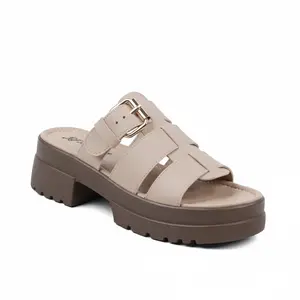 RF Footwear - Women Sandal Wedges Wanita Terbaru Korean Style Sendal Selop Wedges Cewek Kekinian Casual Style Alice