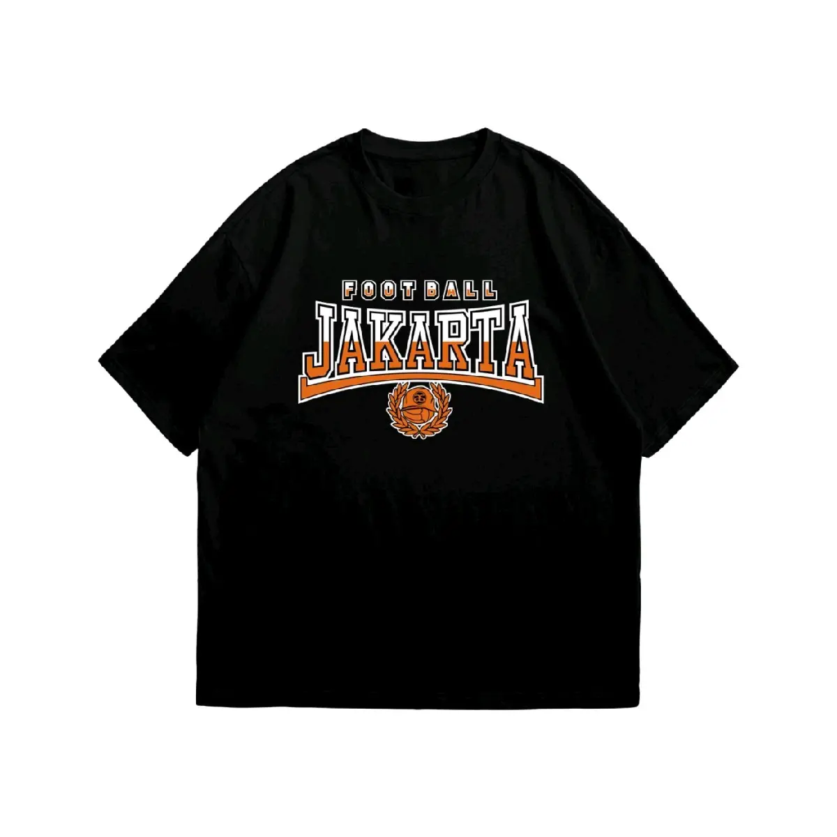 T-shirt Football Jakarta hitam