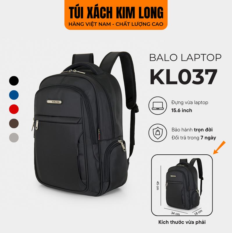 Balo Laptop 16 Inch Cao Cấp Nam Nữ Kim Long KL037