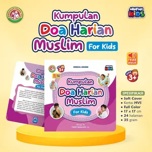 Ready Buku Kumpulan Doa Harian Muslim For Kids Buku Doa Anak Muslim Soft Cover Pustaka Arafah
