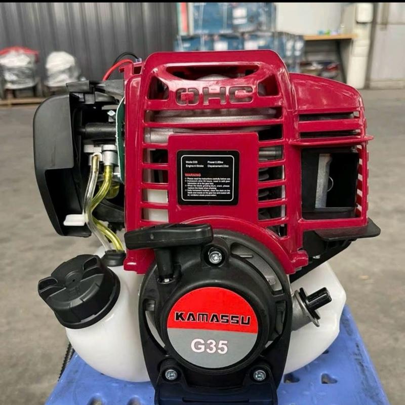 ￼Máy cắt cỏ kamasu G35 Động cơ 4 thì công nghệ Thái Lan|Máy cắt cỏ cầm tay, tặng kèm lưỡi cắt cỏ