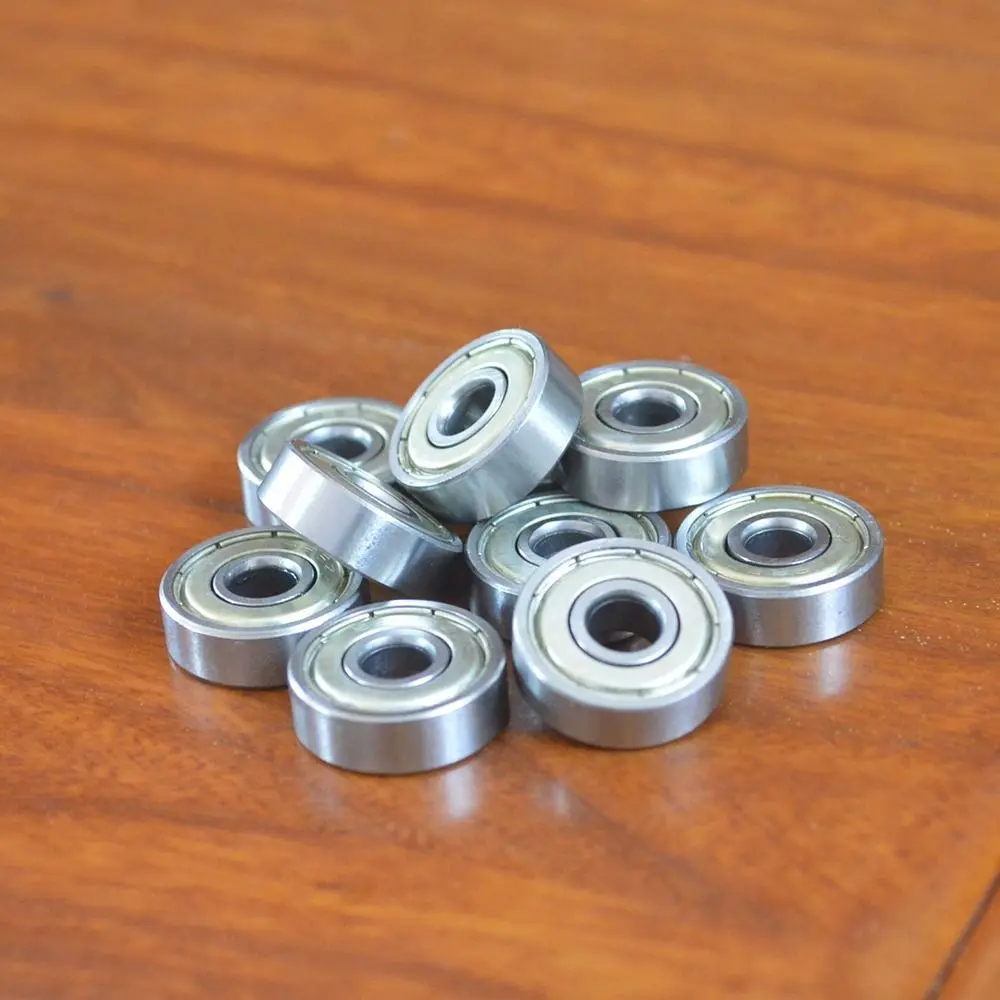 10pcs High Speed 626ZZ Deep Groove Ball Bearings Chrome Steel Pre-lubricated Double Sealed Bearings 6mm x 19mm x 6mm Miniature Ball Bearing Wheels Replacement