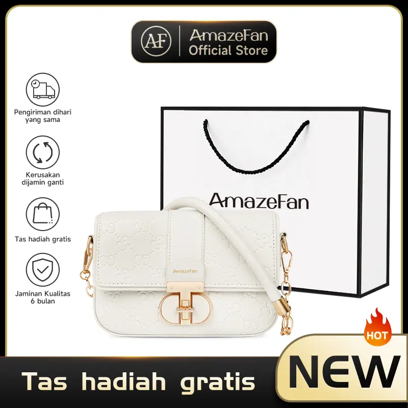 AmazeFan Tas Selempang Wanita Sling Bag Fashion Shoulder Bag