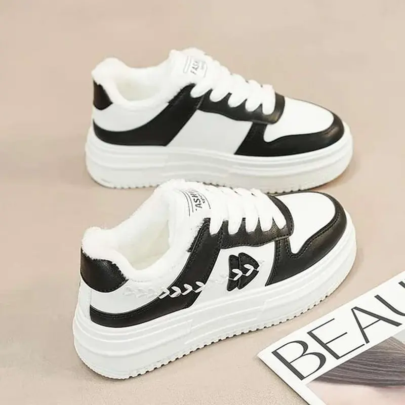 ARAN_Sepatu Sneakers Wanita Havana Motif kekinian SL03 Casual Sport Cewek Kasual Shoes Olahraga 4