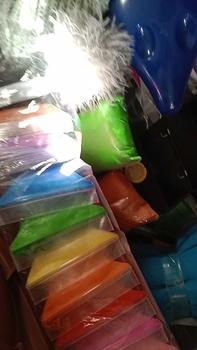 Product Review of Clay Lilin Mainan Anak 12 Pcs Free Pisau Bahan Polymers Lembut Plastik Toys Buah from d**a 0