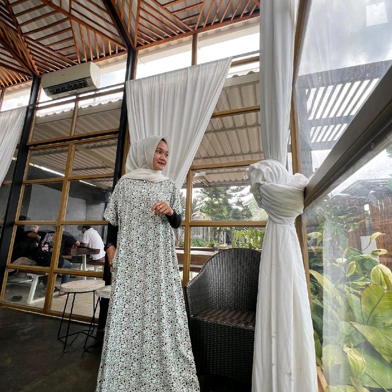 Najah Daster  Salma Dress Rayon Premium Motif Mewah  Fashionable Stylish 0