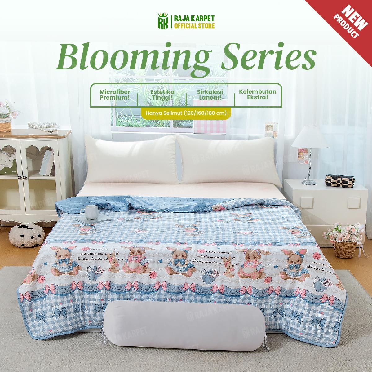 RAJA - Selimut Bedcover Blooming Series Selimut Cantik Microtex Motif Lucu & Menggemaskan [15]