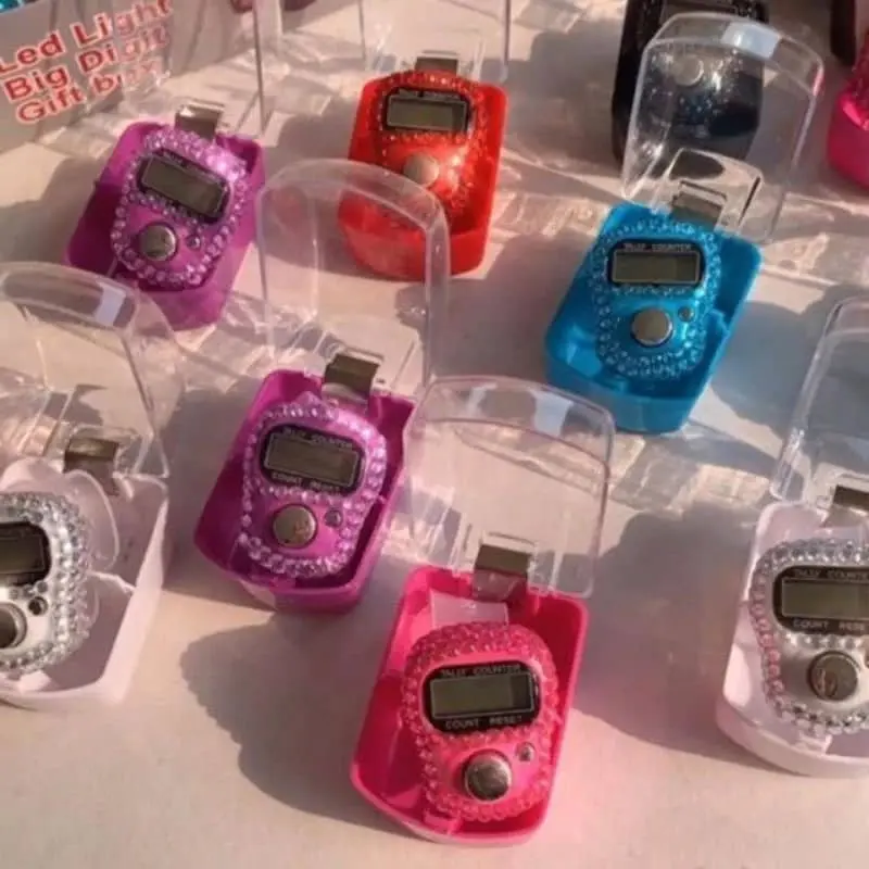 Tasbih Digital Manik bling included battery with Box