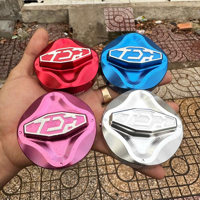  Nắp Ốp Chụp Nắp Bình Xăng Nhôm CNC Nguyên Khối Lắp Cho Nhiều Dòng Xe...... 