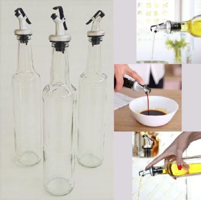 Product Introduction of BOTOL MINYAK KACA SAUCE OIL BOTTLE DISPENSER TRANSPARANT TAHAN PANAS MULTIFUNGSI (botol kecap , botol minyak dan lain2) Dapur Glass 19