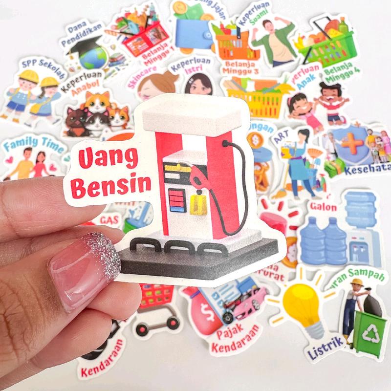 STIKER BUDGETING LUCU UNTUK MENGATUR KEUANGAN 3