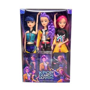 Muñeco de K-POP Cazadores de Demonios, Figura de Acción con Cuerpo Bendable, Regalo Perfecto para Navidad, Productos Coleccionables de K-POP, Artículo Único de Decoración