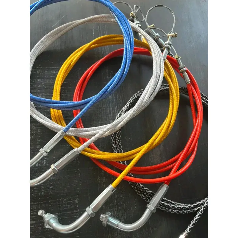 Kabel gas serat karbon panjang 220cm universal semua motor 1