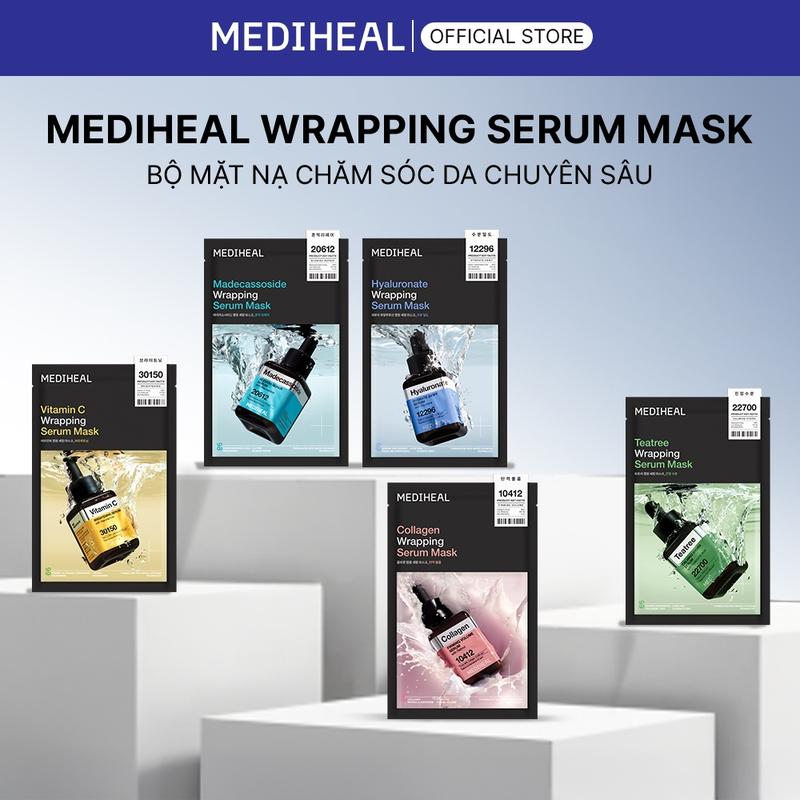 Mediheal Mặt Nạ Wrapping Serum Mask 25ml Tăng Cường Dưỡng Chất, Hỗ Trợ Dưỡng Ẩm…