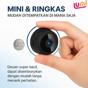 Kamera Mini CCTV A9 – WiFi Camera HD Night Vision Motion Detection