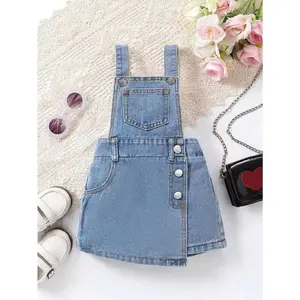 JUMPSUIT JEANS ANAK SET KAOS USIA 1-7 THN