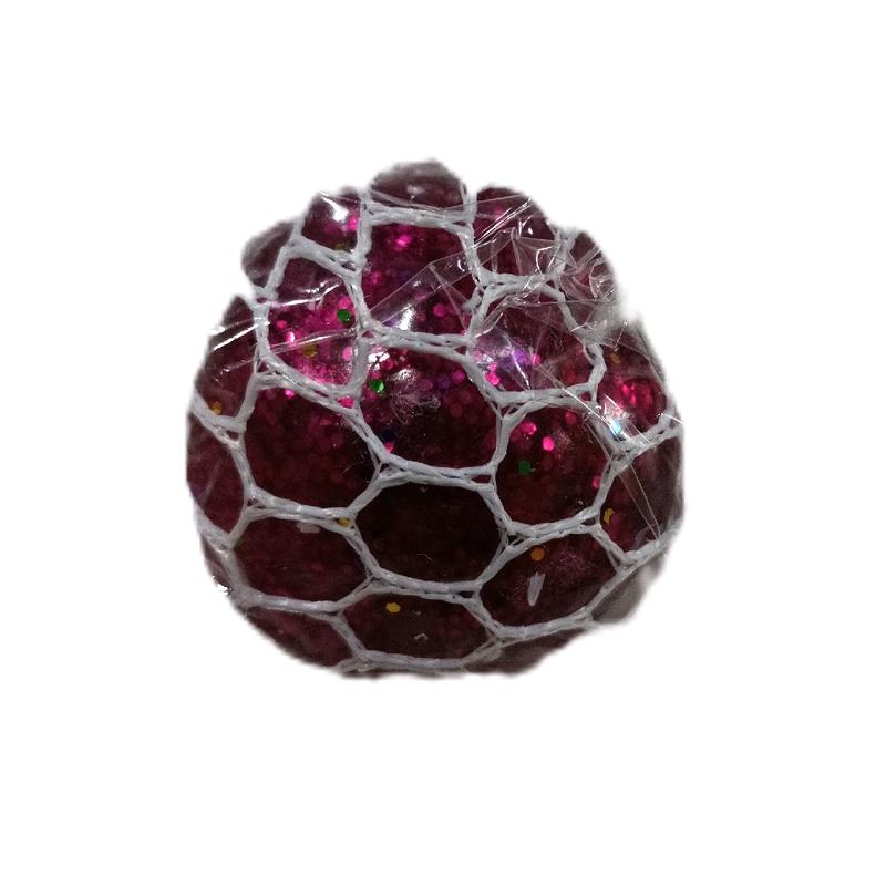Mainan anak squishy mesh ball anti stress ball/bola anggur Toys 1