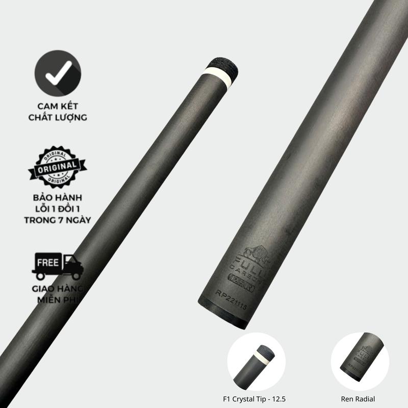  Lẻ Ngọn Cơ Gậy Bida Rhino Cacbon - Billiards Shop Như Ý 
