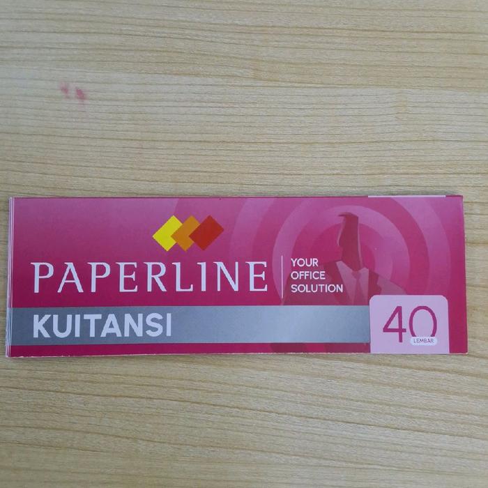 Gambar Paperline Kuitansi 40 Lembar warna Merah dari firestop Kota Administrasi Jakarta Selatan Tokopedia